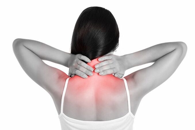 Osteokondroz ilə boyun ağrısı