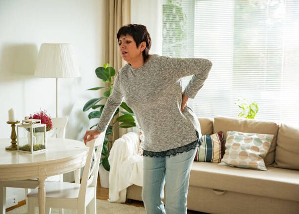 bir qadında osteoxondroz